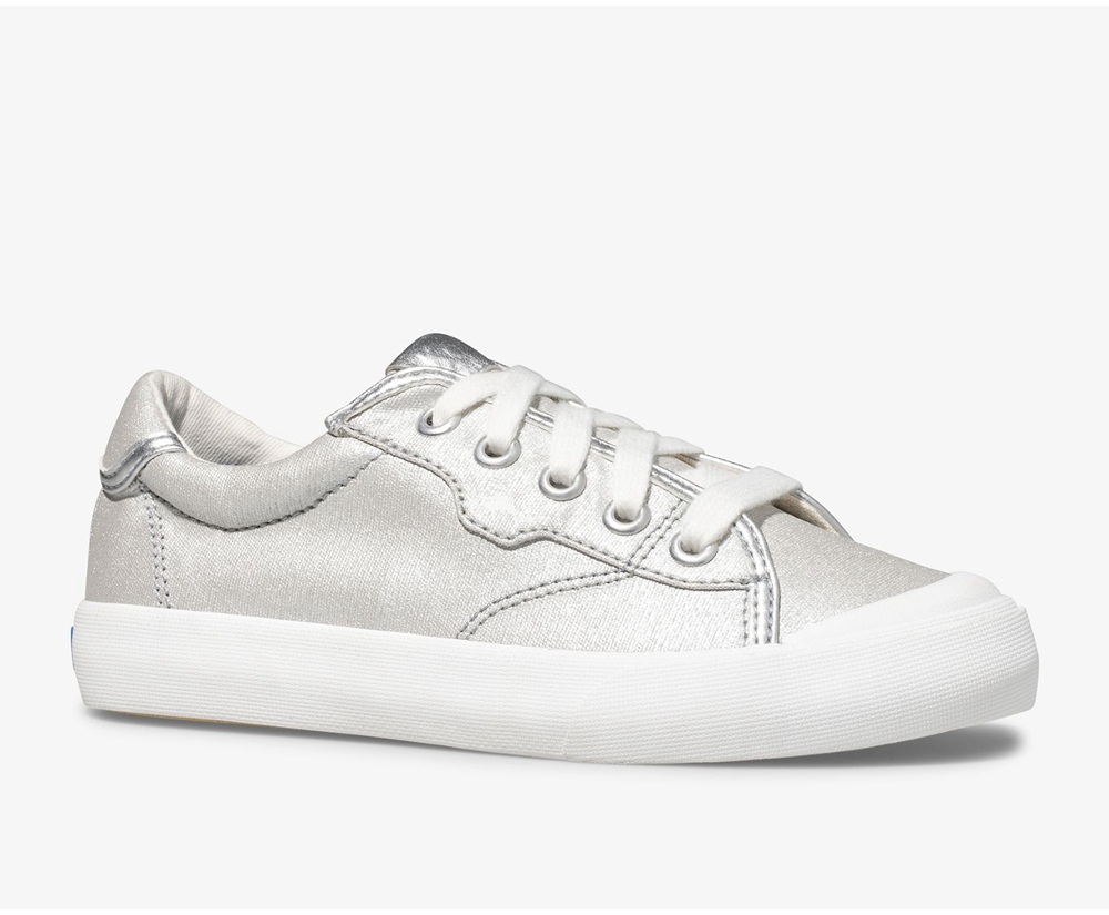 Keds Kids Sneakers Silver - Crew Kick 75 - 025OCXDES